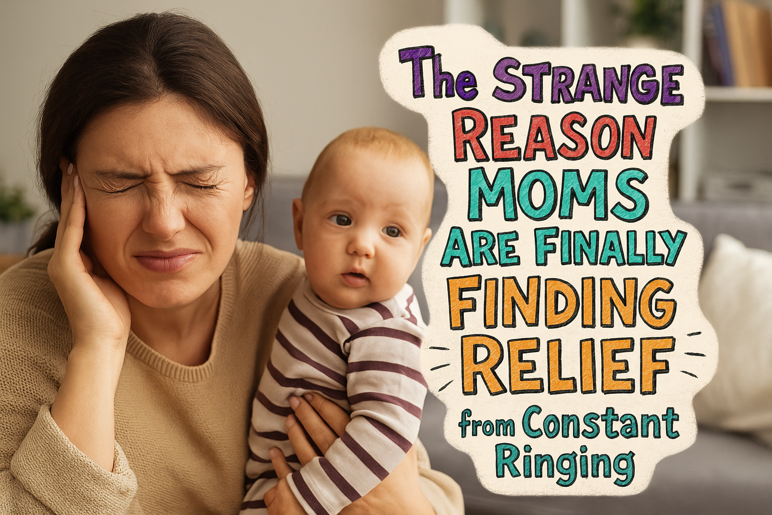 The Strange Reason Moms Are Finally Finding Relief from Constant Ringing